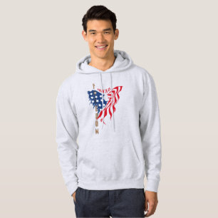 Geboren om vrijheid te zijn Mannen Hoodie
