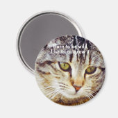 Geboren om wild te worden magneet (Voorkant / Achterkant)