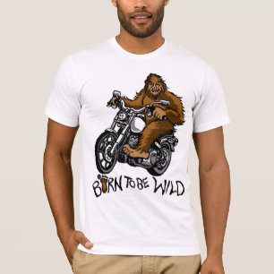 Geboren om wild te worden t-shirt