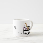 Geboren om Wild te zijn. Espresso Kop (Voorkant rechts)