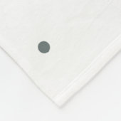 Geboren om Wild te zijn Fleece Deken (Hoek)