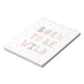 Geboren om Wild te zijn Notitieblok (Gedraaid)