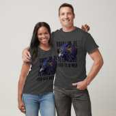 Geboren om wild te zijn (WOLF) T-shirt (Unisex)