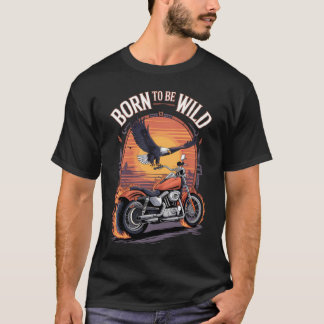 Geboren om wilde Notitieboeken te zijn T-shirt