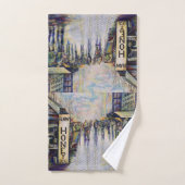 Geboren onder een slecht teken bad handdoek (Handdoek)