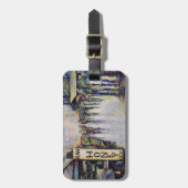 Geboren onder een slecht teken bagagelabel (Voorkant verticaal)