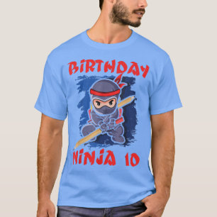 Geboren op 10-jarige leeftijd Anime Kawaii Japan J T-shirt