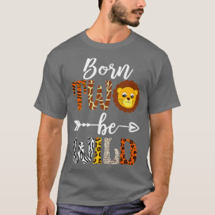 Geboren op 2.2.2. Verdediging van het meisje Baby T-shirt