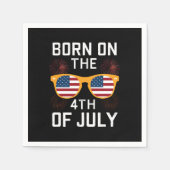 Geboren op 4 juli 2010 Zonnebrillen Verenigde Stat Servet (Voorkant)