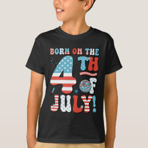 Geboren op 4 juli jl. t-shirt