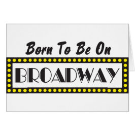 Geboren op Broadway