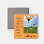 Geboren op de Prairie Magneet (Voorkant / Achterkant)