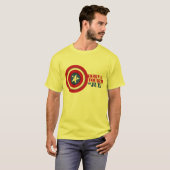 geboren op de vierde dag van de maand juli t-shirt (Voorkant volledig)