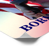 GEBOREN OP DE VORM VAN JULI POSTER (Hoek)