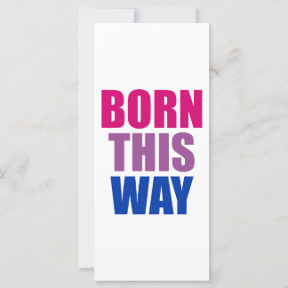 Geboren op deze manier Biseksuele Bi Pride LGBTQ