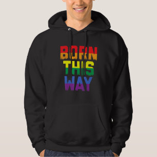 Geboren Op Deze Manier Homocultuur Queer Liefde 1 Hoodie