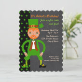 Geboren op Irish kind Kaart (Staand voorkant)