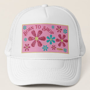 Geboren op Trucker Hat Pet