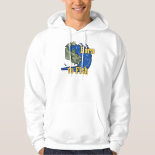 Geboren op vis Vist TShirt