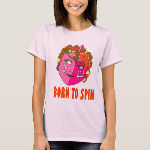 Geboren tot rondgeslapen T T-shirt