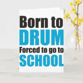 geboren uit drum kaart (Gele Bloem)