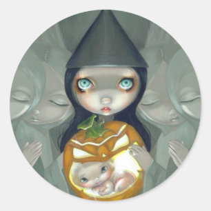 "Geboren uit een pompoen" Sticker