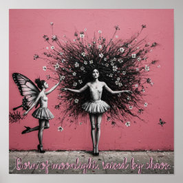 Geboren uit maanlicht, opgewekt door chaos. poster