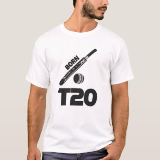 Geboren voor T20 Cricket Graphic T-shirt