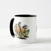 GEBOREN VRIJ PAARD MOK (Voorkant links)