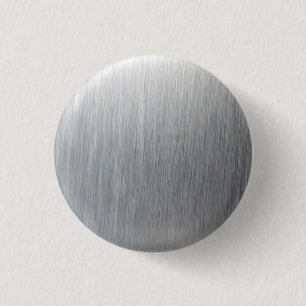 geborsteld aluminium metaal ronde button 3,2 cm