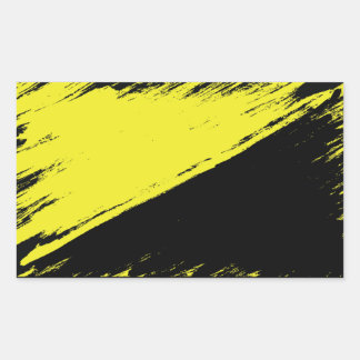Geborsteld Anarchokapitalisme Vlag Sticker