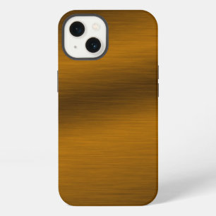 Geborsteld Bronzen Achtergrond iPhone 13 Hoesje