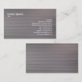 geborsteld metaal II Visitekaartje (Voorkant / Achterkant)