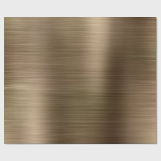 geborsteld metaalgoud cadeaupapier (Vlak)