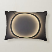 Geborsteld polyester accent kussen (Achterkant)