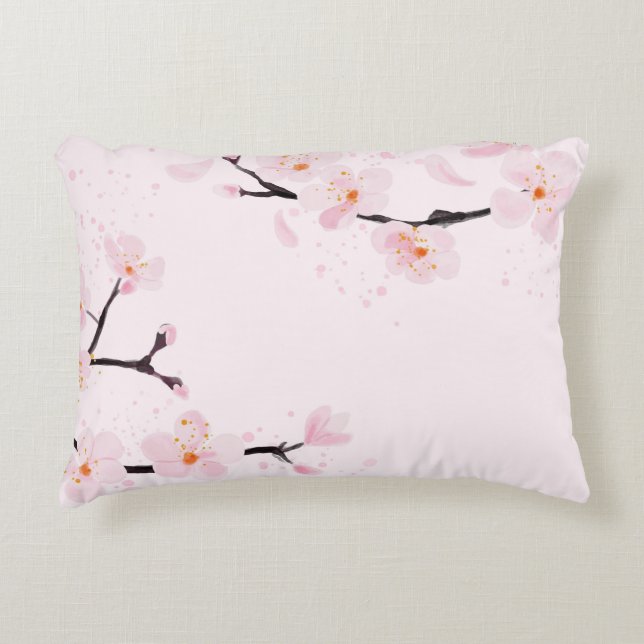 Geborsteld polyester accent kussen (Voorkant)