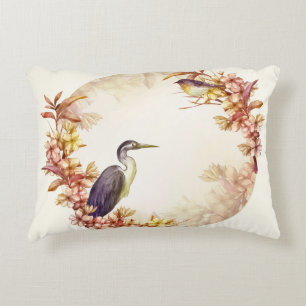 Geborsteld polyester accent kussen