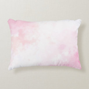 Geborsteld polyester accent kussen