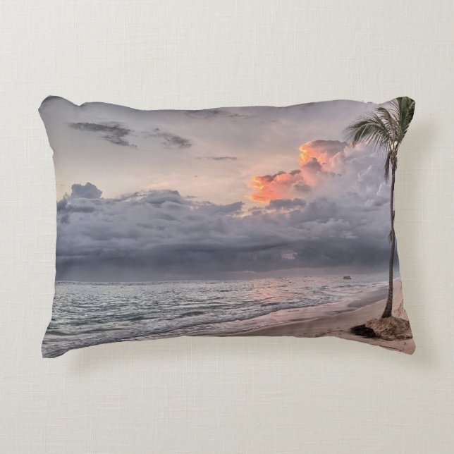 Geborsteld Polyester Accent Kussen (Voorkant)