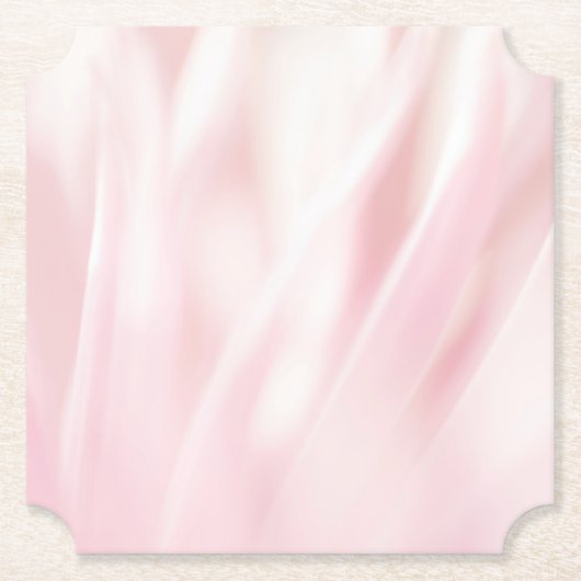 Geborsteld Roze Papier Onderzetter (Voorkant)