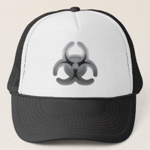 Geborsteld staal Biohazard Trucker Pet