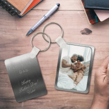 Geborsteld stalen fotolijst - Vaderdag