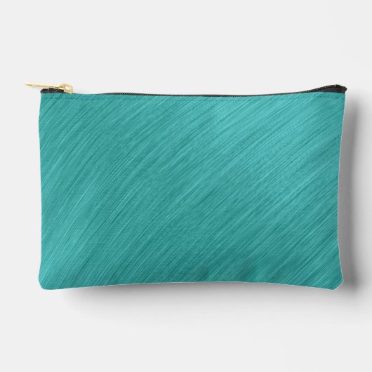 geborsteld turquoise genot etui (Voorkant)