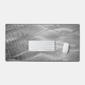 Geborsteld zilvermetaal Abstract Bureaumat (Keyboard & Muis)