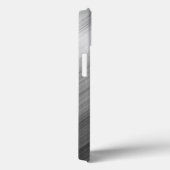 Geborstelde metaalstructuur Case-Mate iPhone case (Achterkant / Rechts)