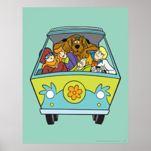 Gebost in de Mystery Machine Poster