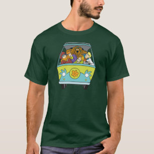 Gebost in de Mystery Machine T-shirt