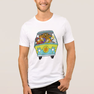 Gebost in de Mystery Machine Tri-Blend Shirt