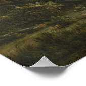 Gebost landschap, Meindert Hobbema Fine Art Poster (Hoek)