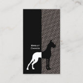 Geboste Great Dane Visitekaartjes (Voorkant)